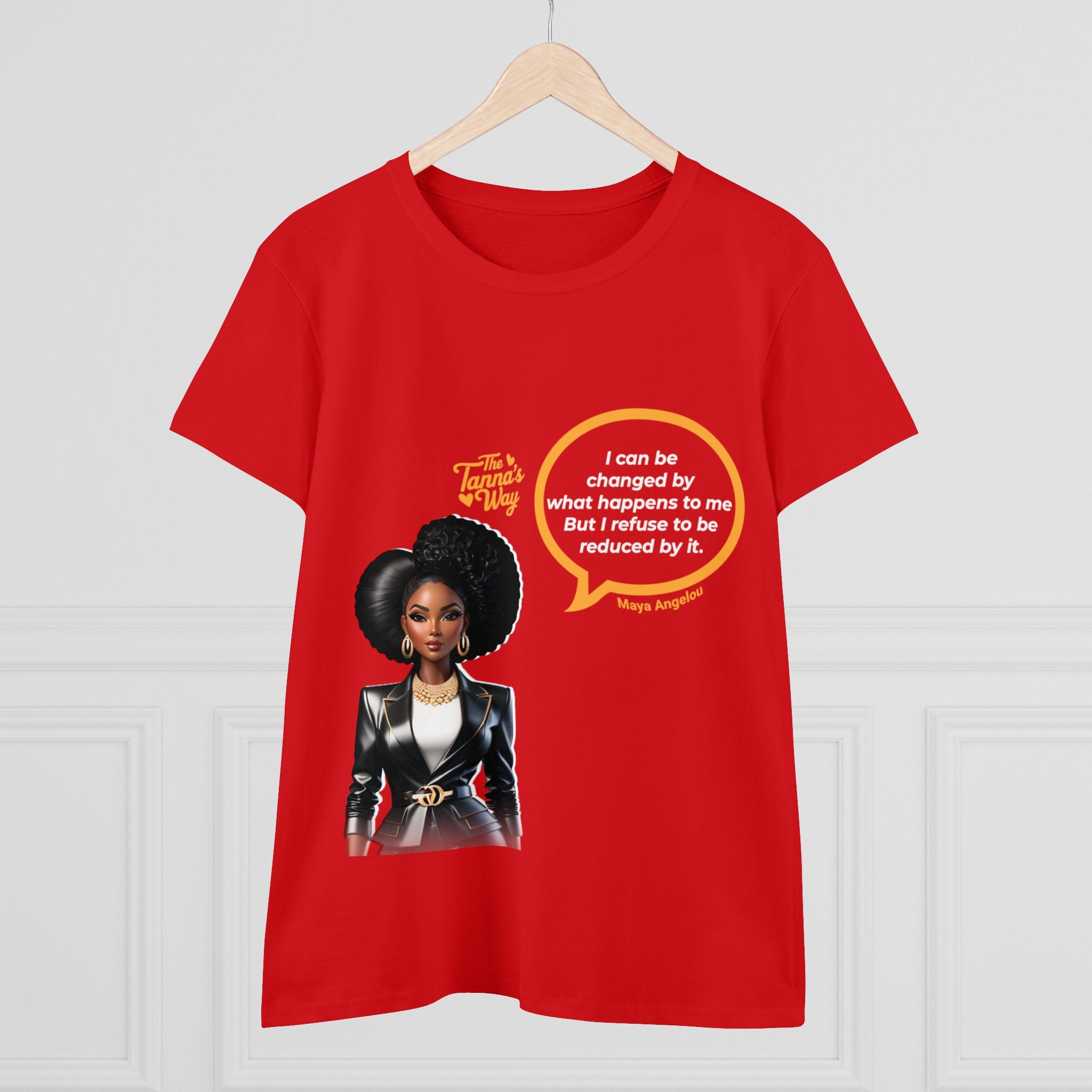 Maya Angelou 2 | Women's Midweight Cotton Tee